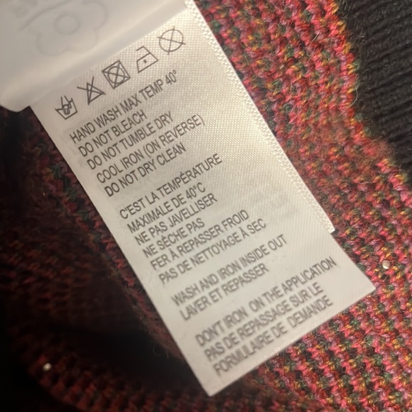 FARM RIO Beaded Leopard Pattern Beaded Sweater, size small - Picture 9 of 13